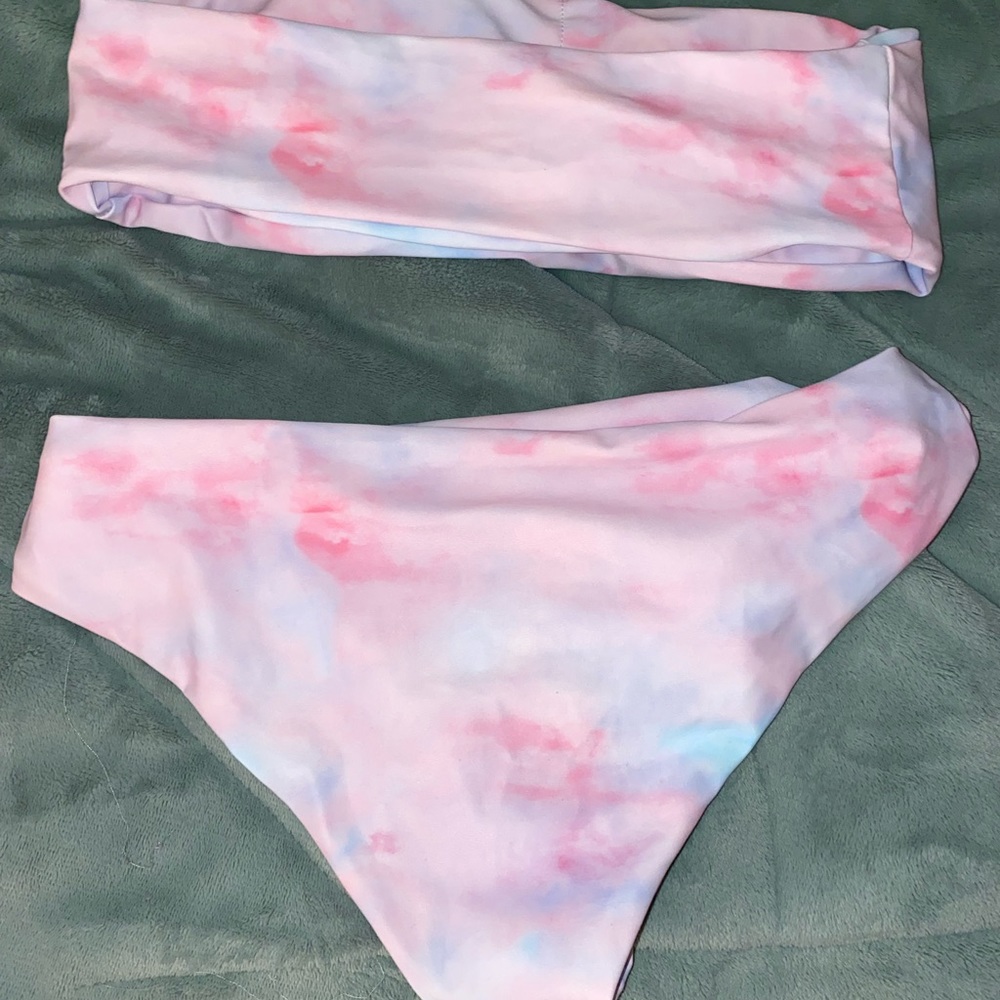 Cotton candy tie dye bathing suit - Picture 3 of 3